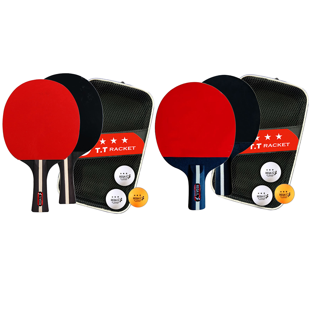 Table Tennis Training China - Pingpongracket 2 rackets & 3 ballen