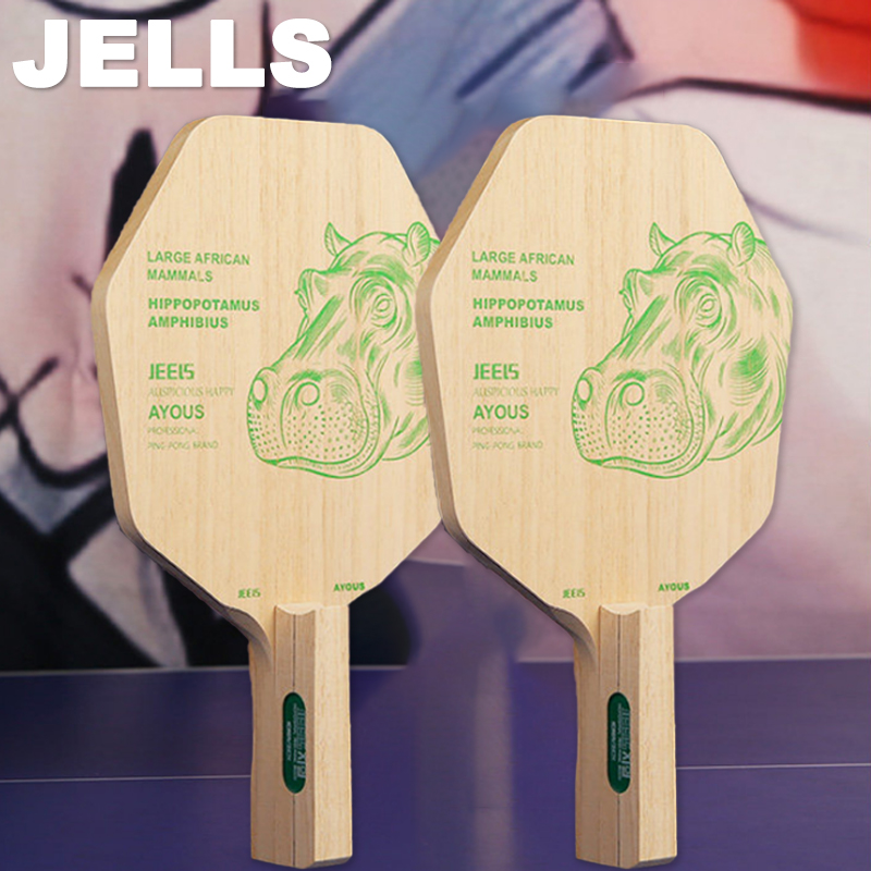 Table Tennis Paddle - JEELS 1-laags Ayous Tafeltennisblad Zeshoekig Japans