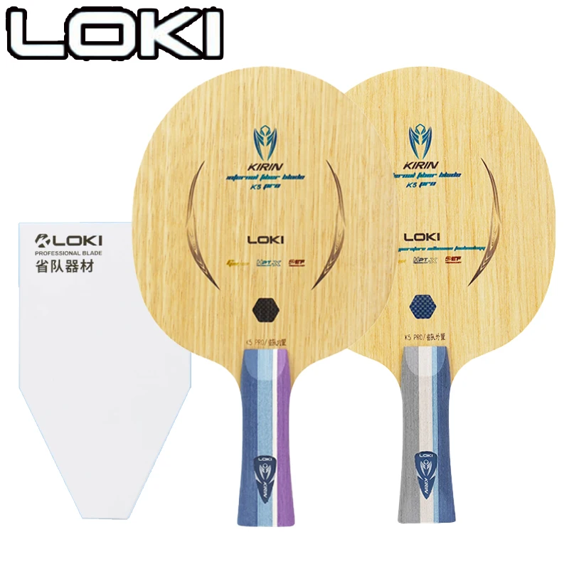 Table Tennis Paddle - LOKI Kirin K5 PRO Tafeltennisblad 5