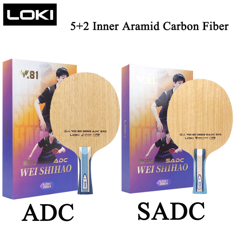 Table Tennis Paddle - LOKI W81 Serie ADC SADC Tafeltennisbat