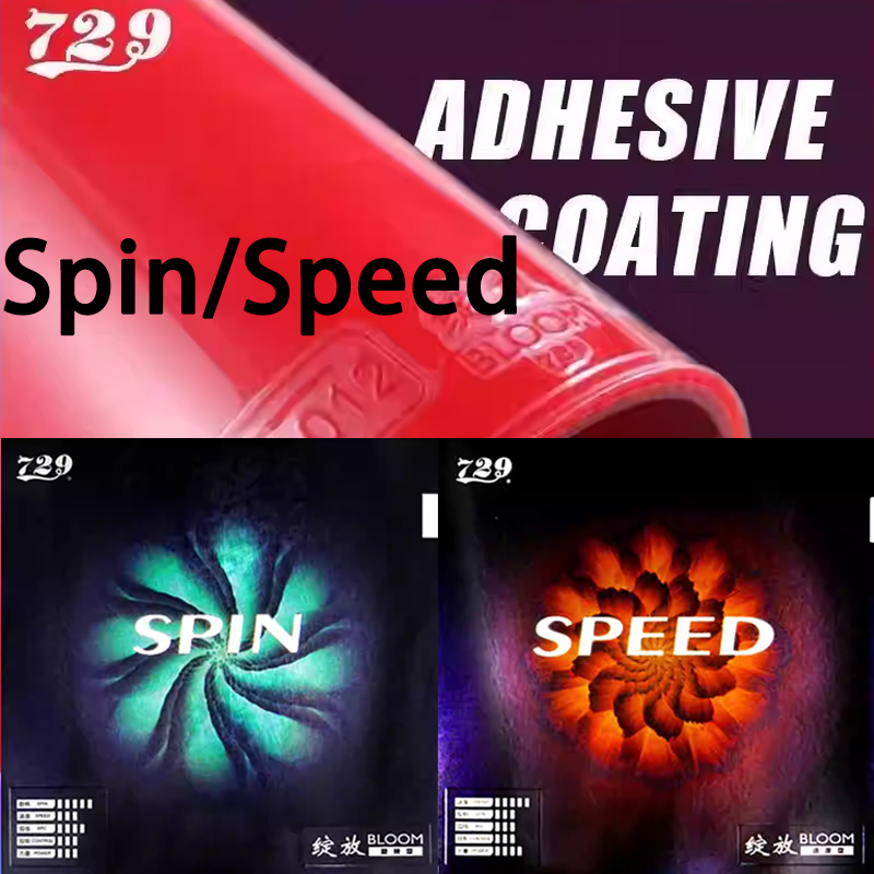 Table Tennis Rubber - 729 Friendship Power/SPIN Tafeltennisrubber Sheet Pips