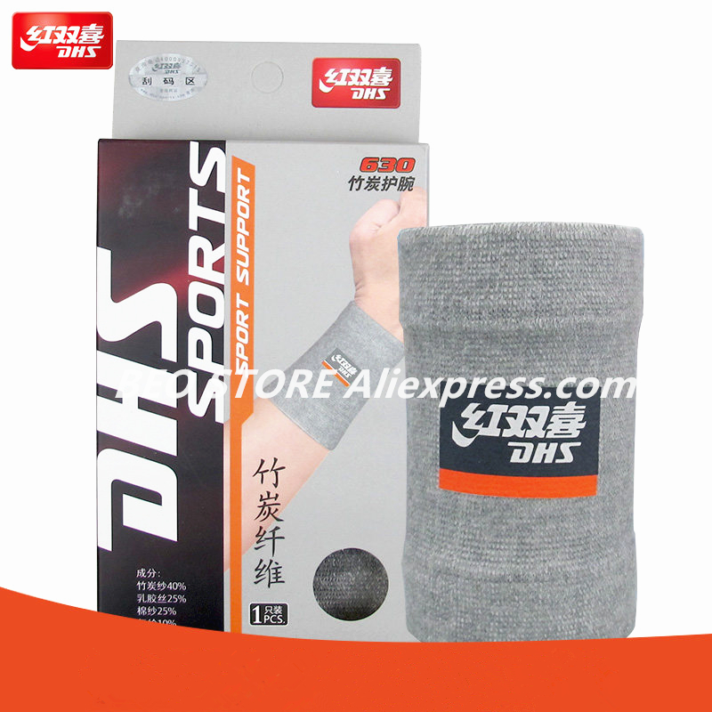 Wristband Ping Pong - Dhs Polsband Carbon Fiber Tafeltennis Pols