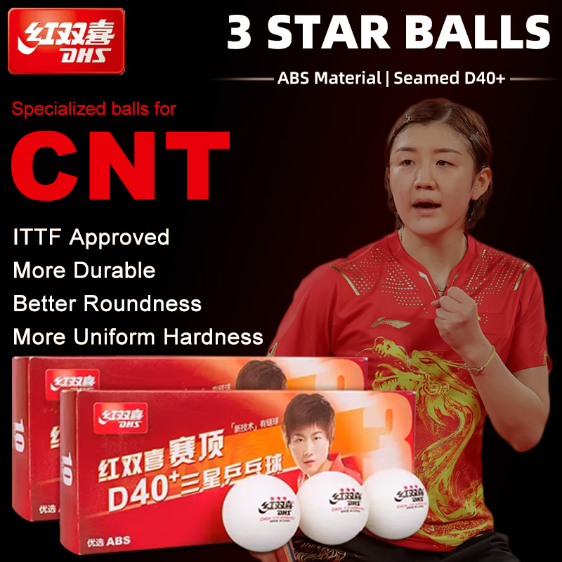 Table Tennis Game Pc - DHS D40+ DJ40+ Pingpongballen 3-sterren ABS