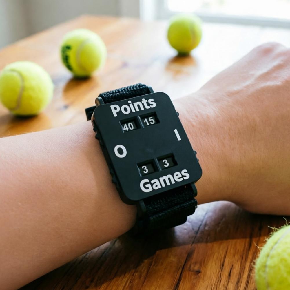 Tennisscoretellerhorloge met v - Wristband Ping Pong recensie en prijs