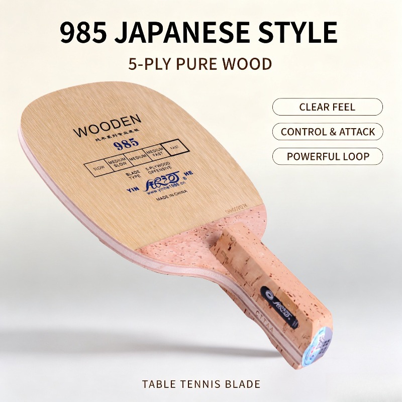 YINHE 985 Japanse Penhold Tafe - Table Tennis Paddle recensie en prijs