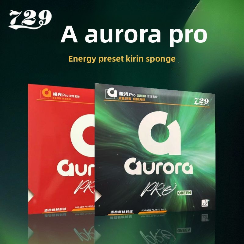 729 AURORA PRO Tafeltennisrubb - Table Tennis Rubber recensie en prijs