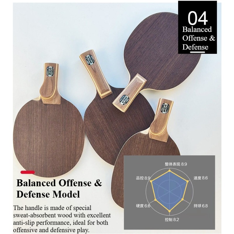 Chinese/Japanse Penhold Tafelt - Table Tennis Paddle recensie en prijs