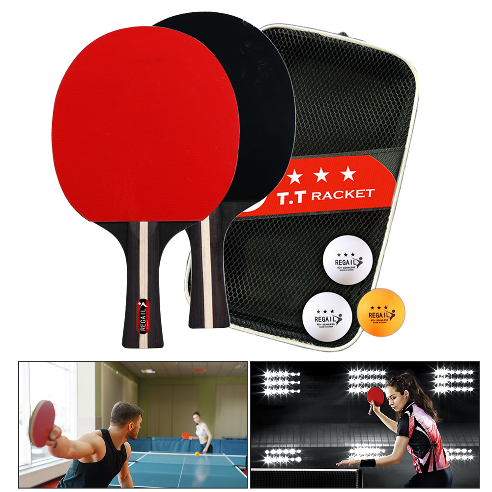 Tafeltennisracket 2 Rackets En - Table Tennis Game Pc recensie en prijs