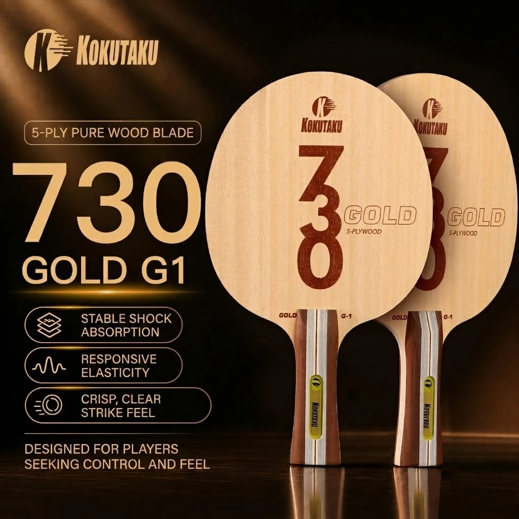 Kokutaku Tafeltennisbat FL 730 - Table Tennis Rubber recensie en prijs