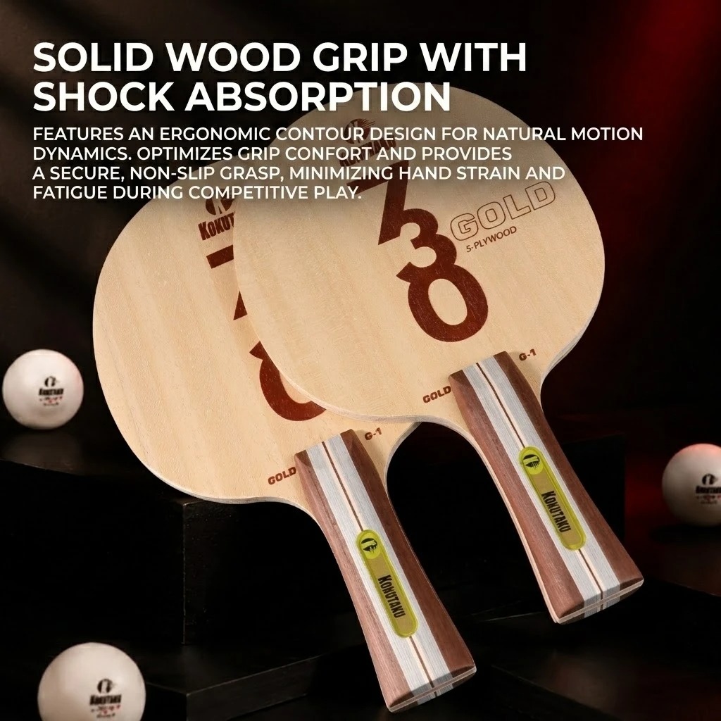 Kokutaku Tafeltennisbat FL 730 - Table Tennis Rubber recensie en prijs
