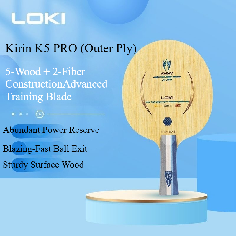 LOKI Kirin K5 PRO Tafeltennisb - Table Tennis Paddle recensie en prijs