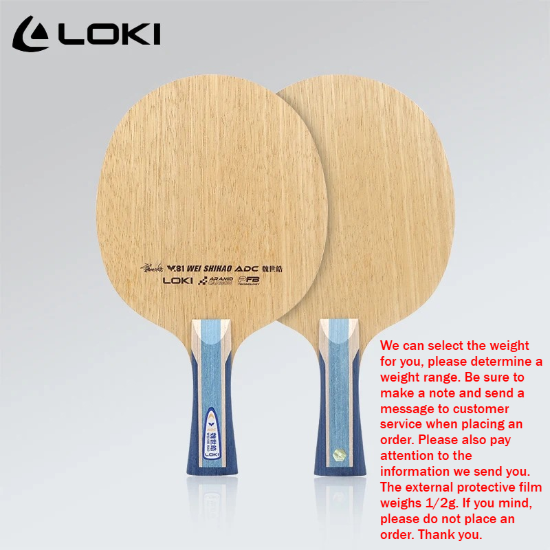 LOKI ADC SADC Tafeltennis Blad - Table Tennis Paddle recensie en prijs