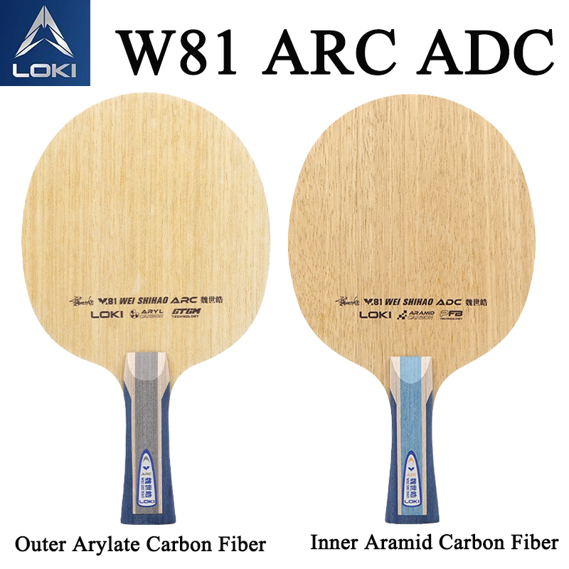 LOKI W81 Serie Wei Shihao Tafe - Table Tennis Paddle recensie en prijs