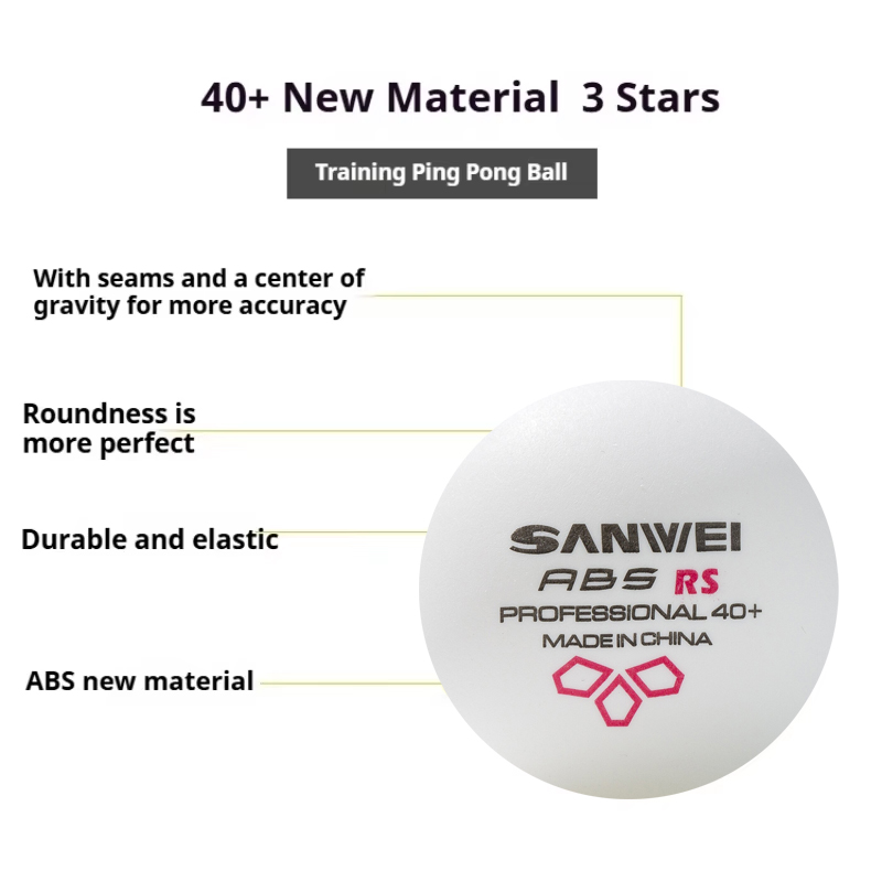SANWEI RS40+ 3-sterren tafelte - Table Tennis Game Pc recensie en prijs