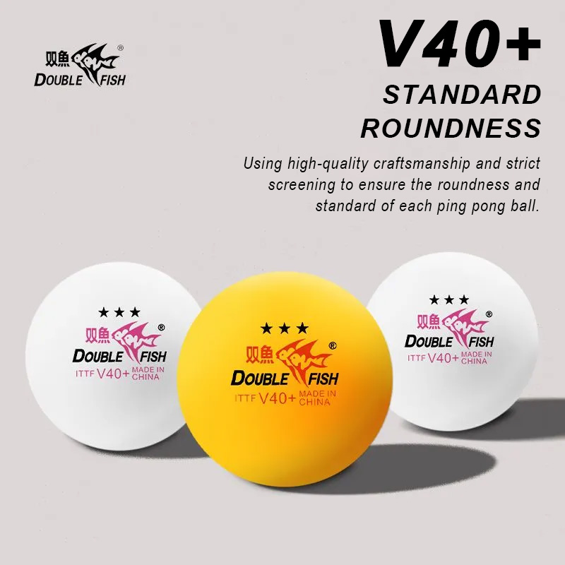 DOUBLE FISH 3 Star V40+ 30/50/ - Table Tennis Game Pc recensie en prijs