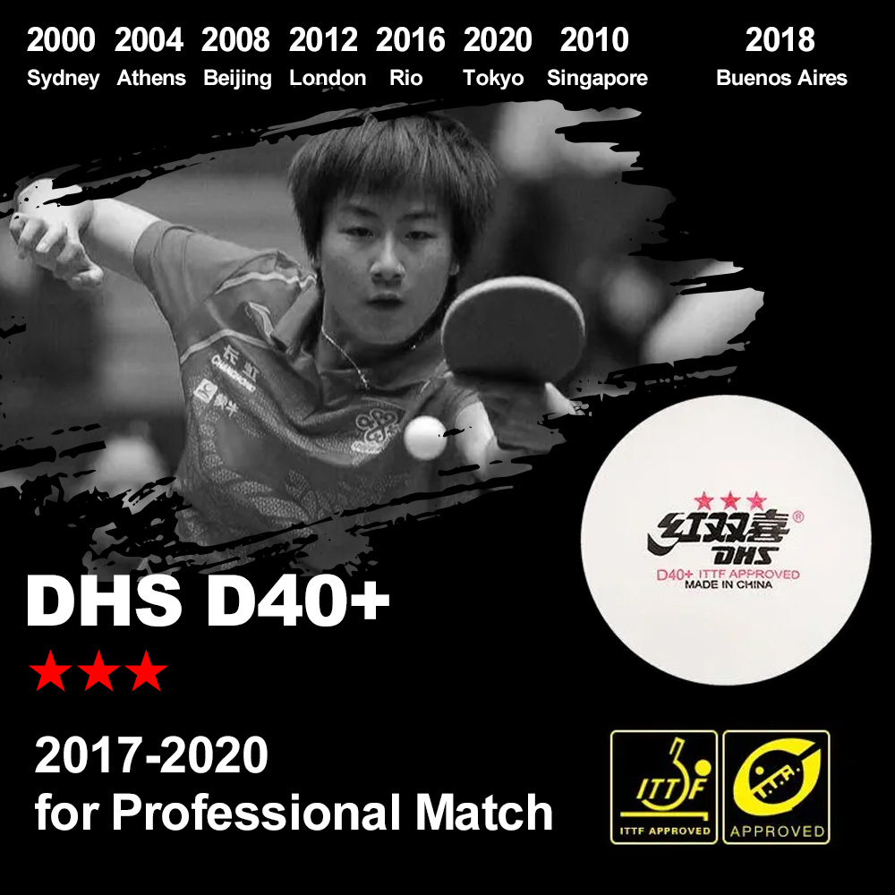 DHS D40+ DJ40+ Pingpongballen  - Table Tennis Game Pc recensie en prijs